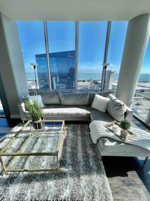 Apartmán Penthouse In South Loop Chicago Exteriér fotografie