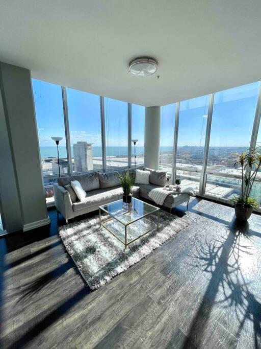 Apartmán Penthouse In South Loop Chicago Exteriér fotografie